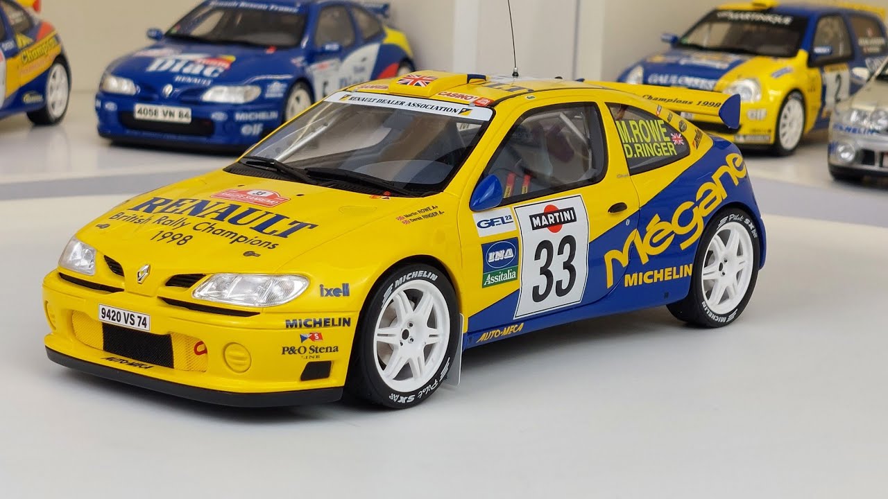 Renault Megane Maxi Rally Sanremo 1998 Martin Rowe/Derek Ringer By otto ottomobile 1:18