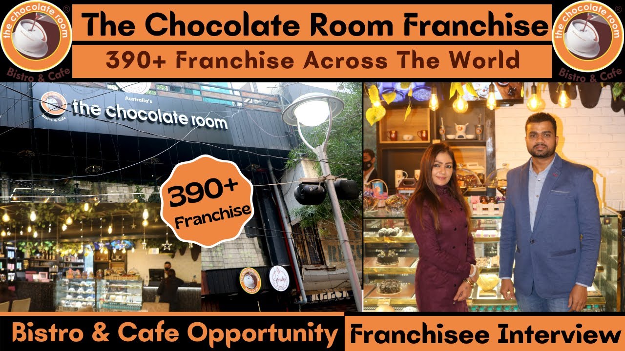 The Chocolate Room Bistro & Cafe Business Franchise Opportunity | 390+ Franchise Across The World