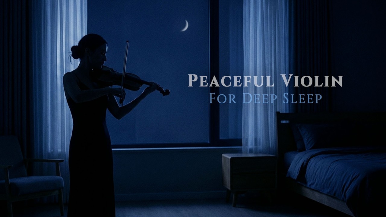 🎼 Slow and Peaceful Violin for Instant Bedtime Calm 😴 | Let Your Thoughts Fade Away
