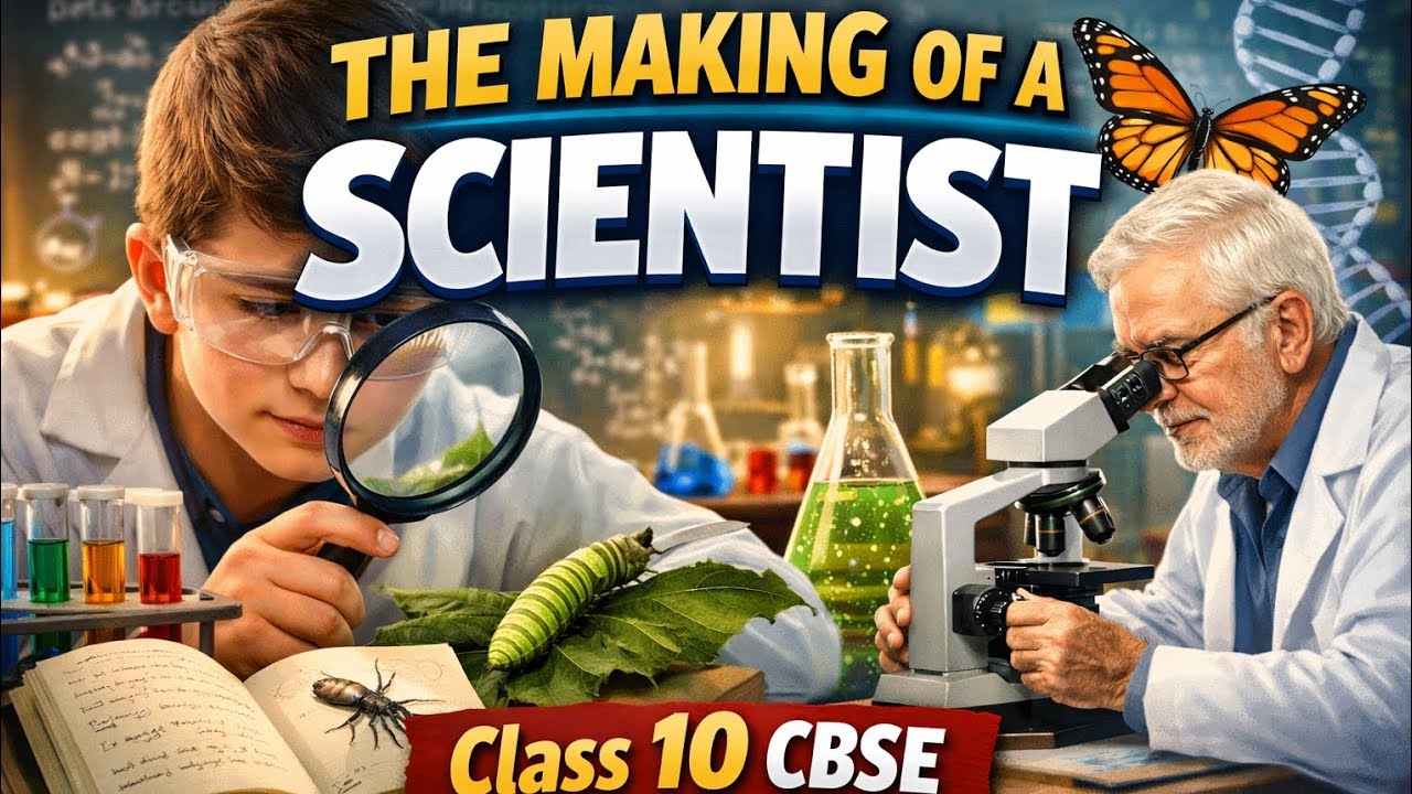 The Making of a Scientist |Class 10 | CBSE/State Board|Audio Podcast Explanation in Simple Language|