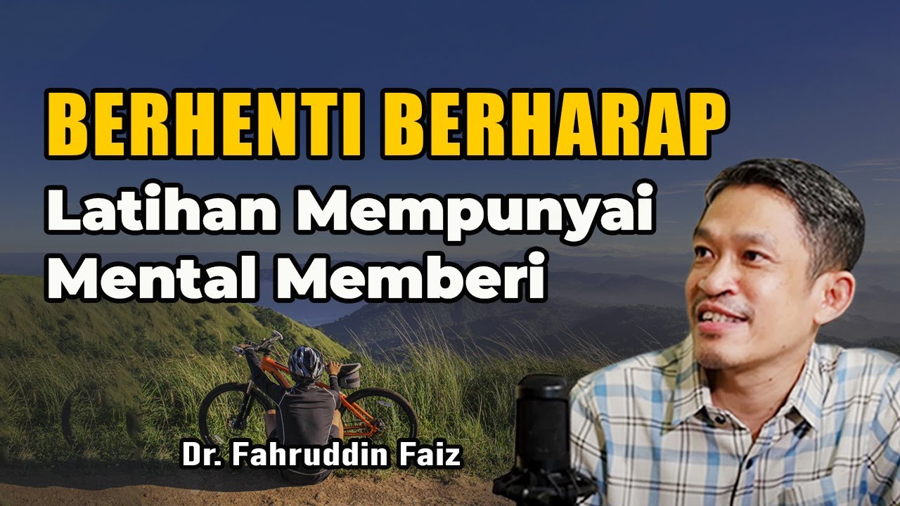 Cara Ikhlas Memberi Tanpa Mengharap Imbalan | Ngaji FIlsafat | Dr. Fahruddin Faiz