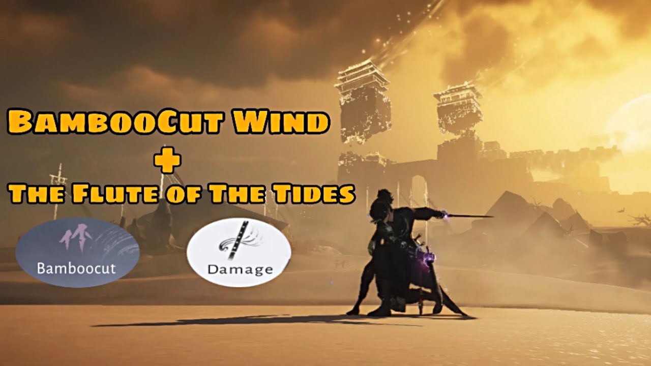 WWM - Bamboo Cut Wind + Flute Mystic Skill on Hero's Realm Yama's Seal - Keep Up The Damage 🔥 