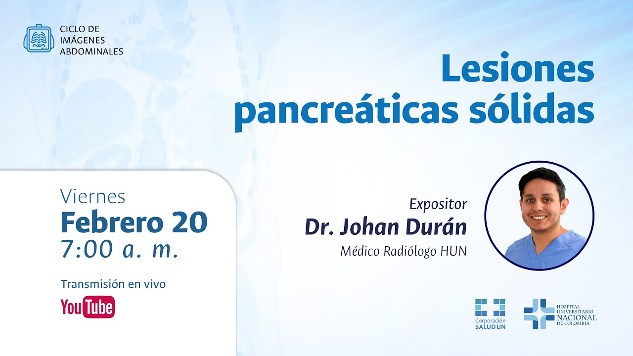 Lesiones pancreáticas sólidas | Ciclo de imágenes abdominales