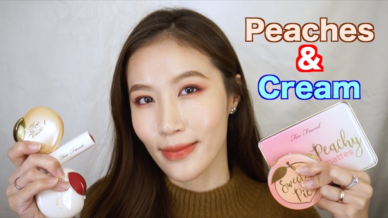 Celeste Wu 大沛 | Too Faced Peaches & Cream系列分享
