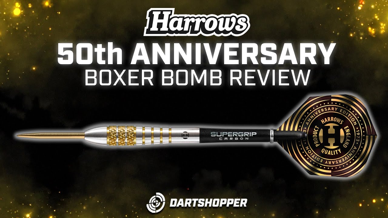 Darts Review - Harrows Boxer Bomb - 50th Anniversary