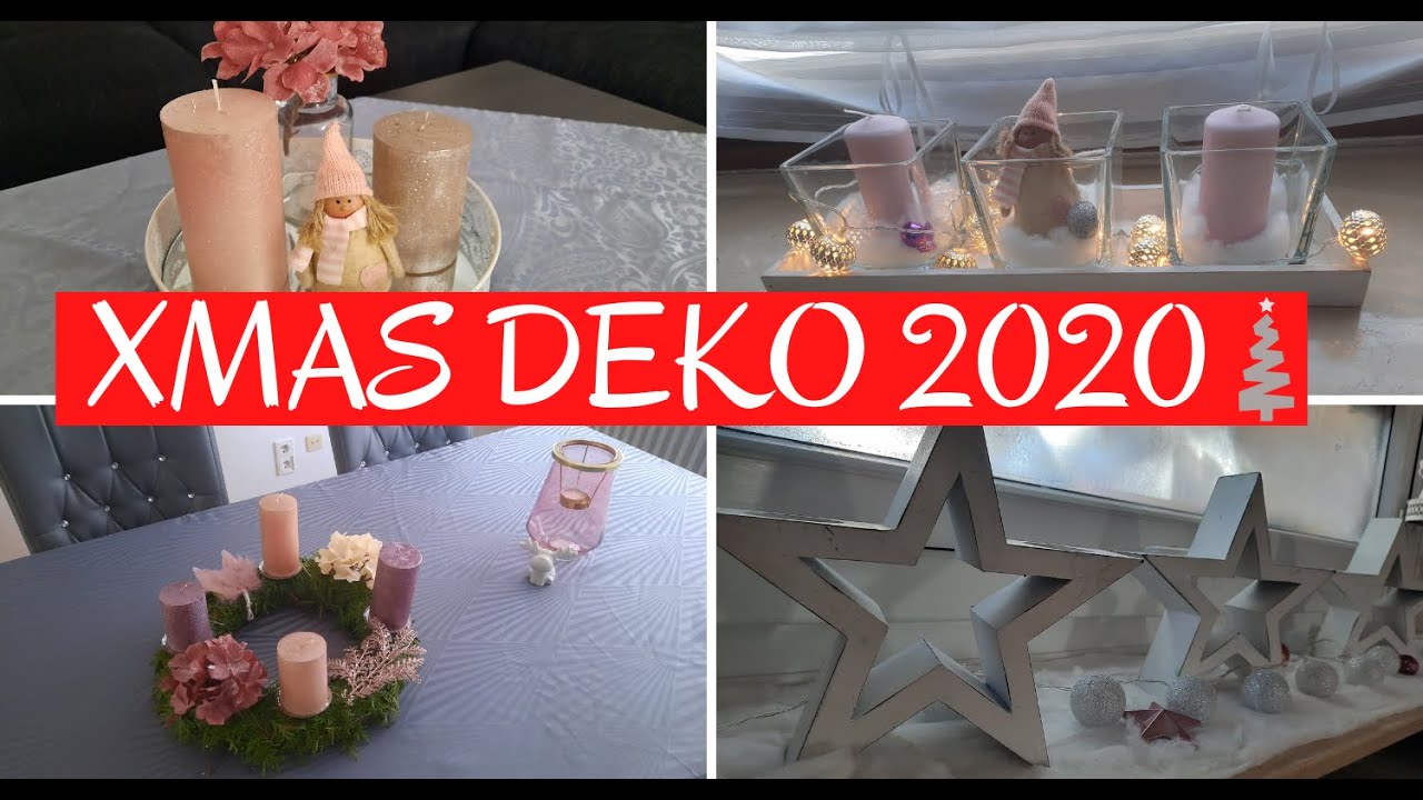WEIHNACHTSDEKO 2020| DEKORIER MIT MIR| XMAS DEKO| Fräulein Jasmin