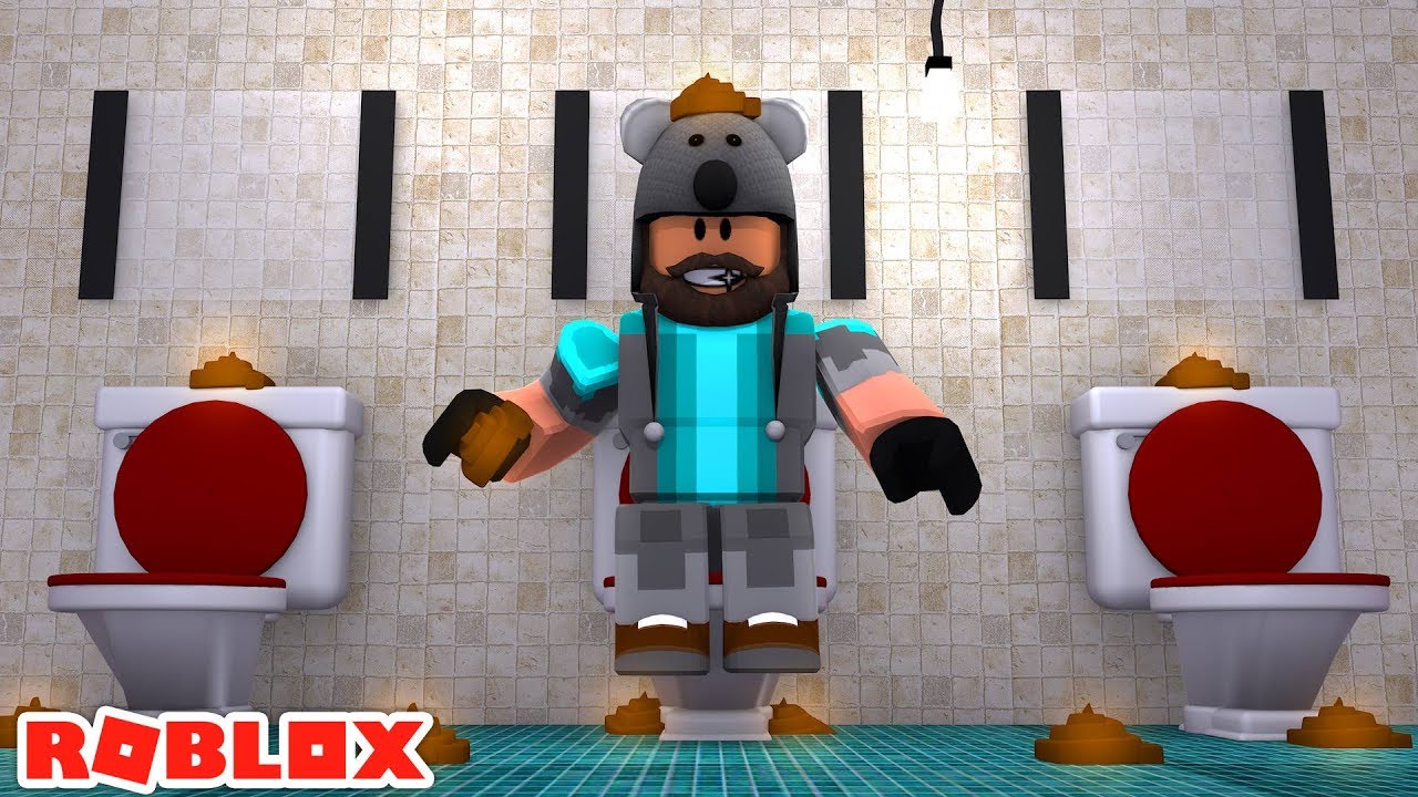 WHAT HAPPENED TO THIS ROBLOX BATHROOM!?!?!