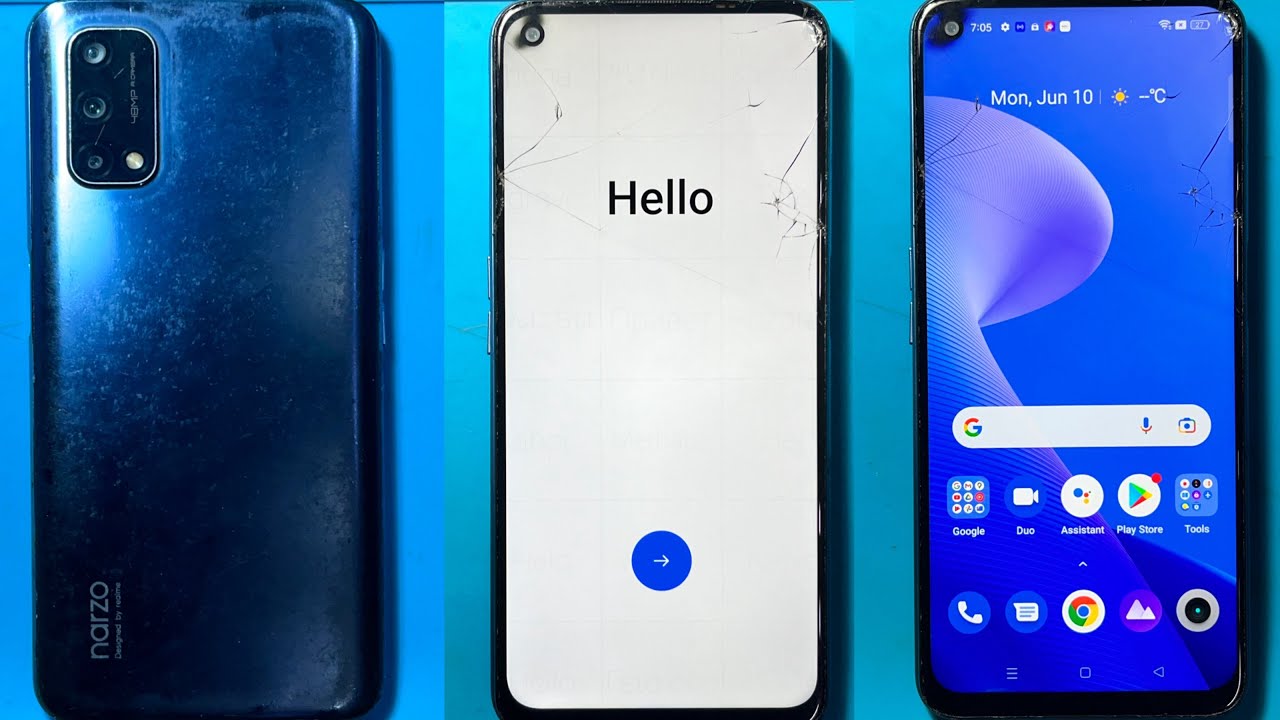 Realme Narzo 30 Pro 5g Frp Bypass | Without Pc | Realme Google Account Lock Unlock 2024