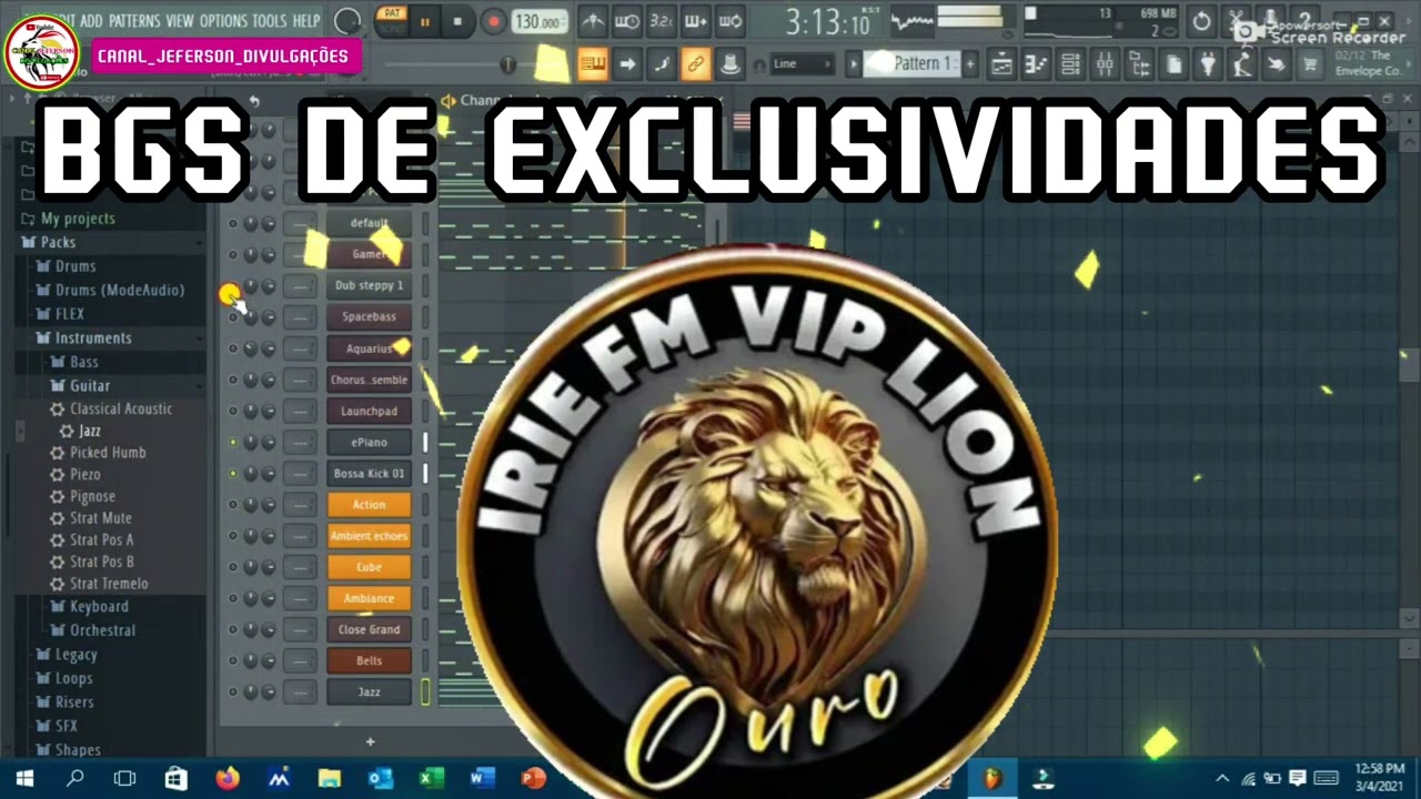BGS DE EXCLUSIVIDADES DA IRIE FM