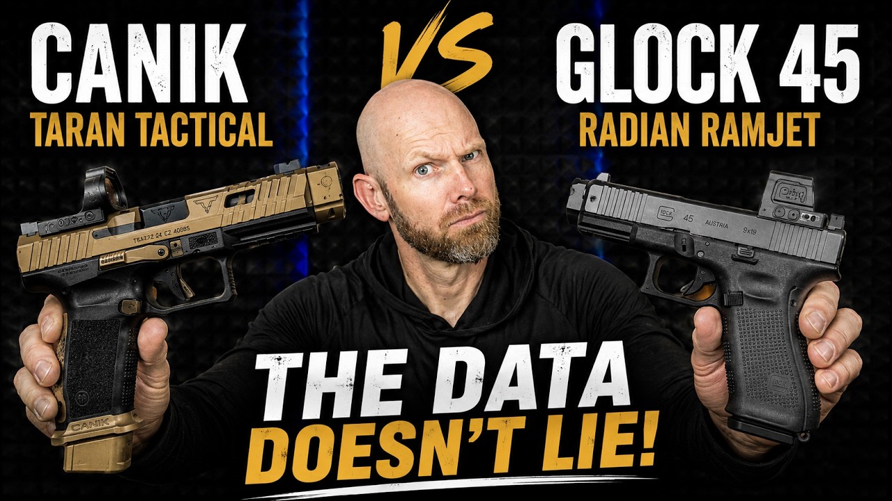 Canik Taran Tactical против Glock Radian Ramjet: цифры не врут!