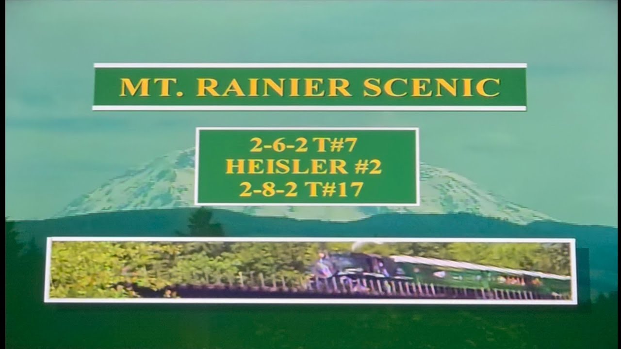 Mt. Ranier Scenic Railroad (Elbe to Mineral)