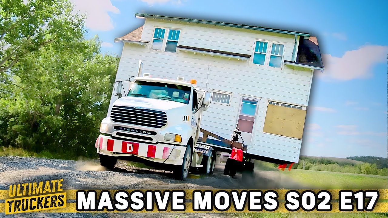 Family's New Home Is Skidding Off The Road! | Massive Moves S2 E17 | Full Episode