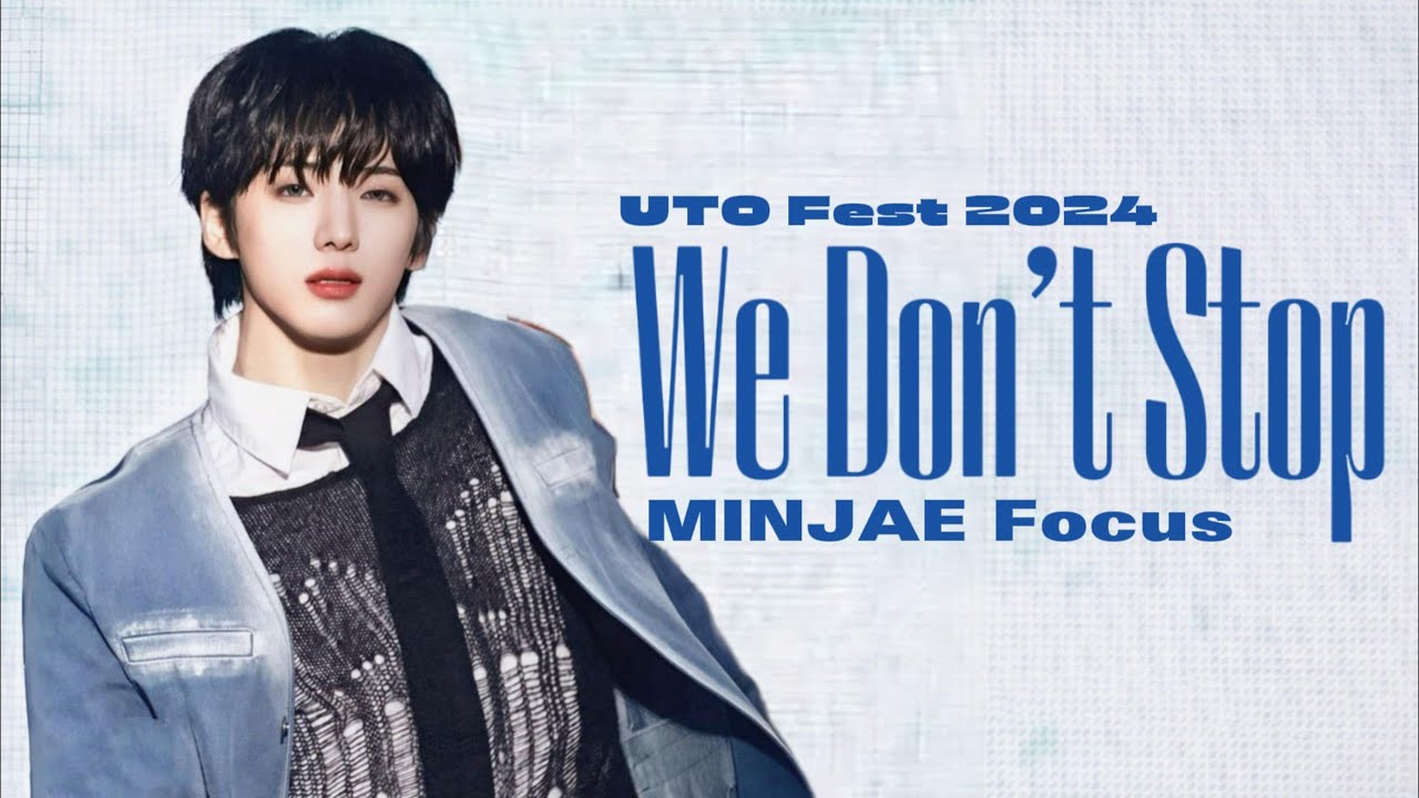 [4K] 241209 싸이커스 민재 We Don't Stop 직캠 | UTO Fest 오키나와 (xikers minjae FOCUS FANCAM)