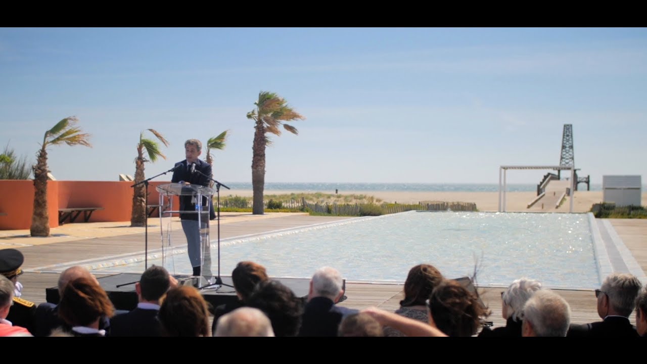 50 ans de  Port Leucate : Nicolas Sarkozy rend hommage à Port Leucate et au Général de Gaulle