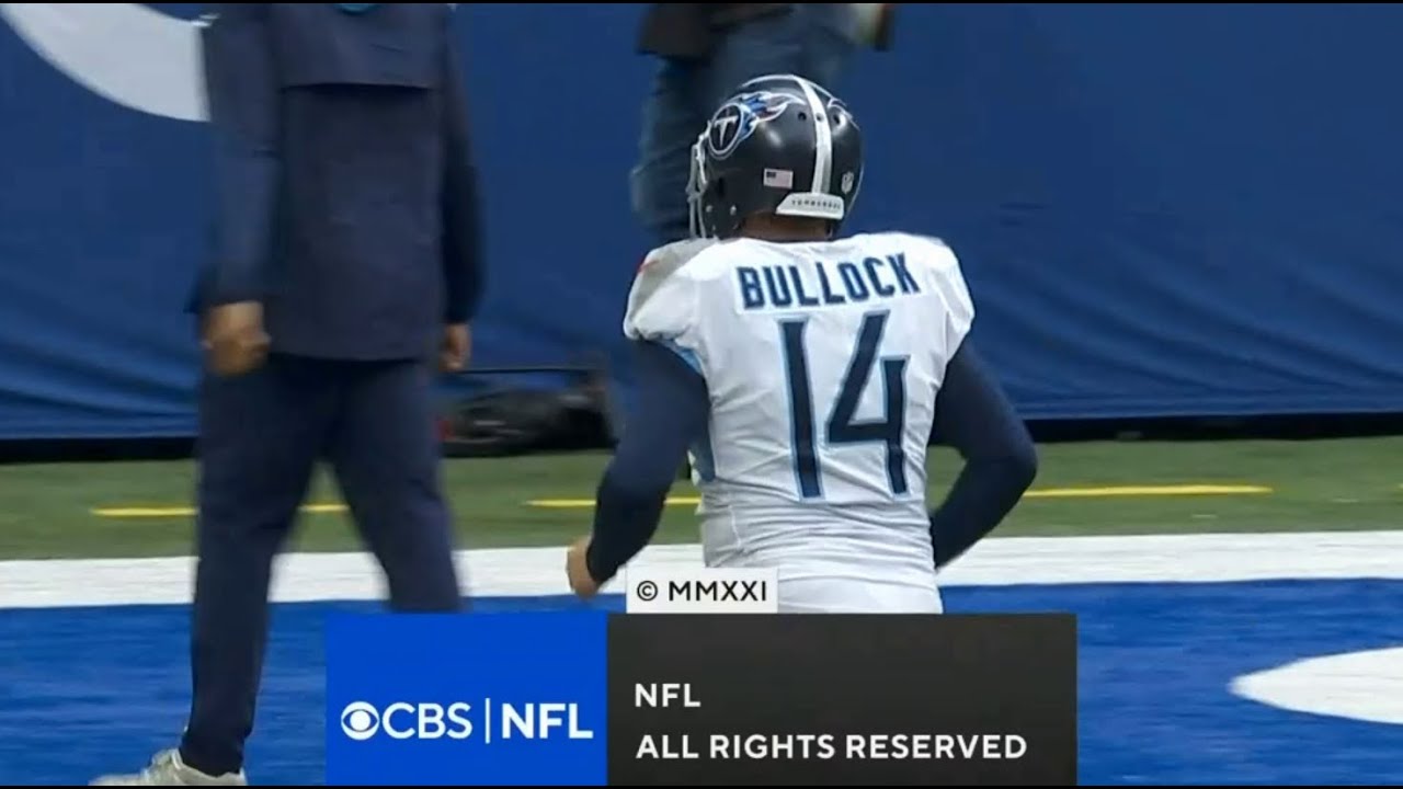 Week 08 OT Game wining FG drive Mike Keith play-by-play Tennessee Titans vs Colts