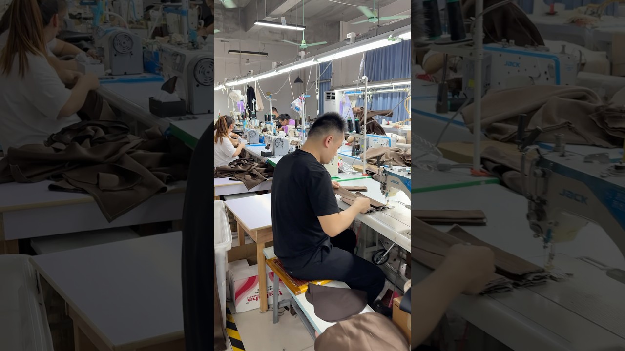 Coat Factory Creates Your Brand for You #china #fashion #wool #sale #camelwool #clothing #workshop