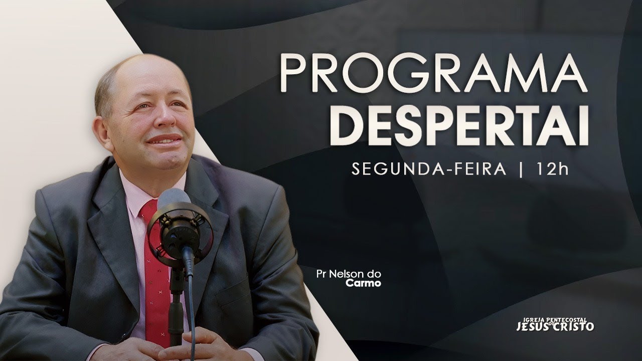 Programa Despertai | 22/09/2025 | Segunda - Feira | @IPJCOFICIAL | Programa Despertai