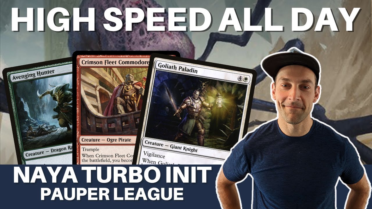 SLAMMING EMBLEMS! Naya Turbo Initiative in Pauper playing some sweet cards!
