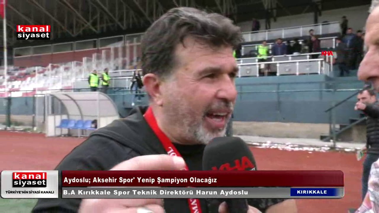 B.A Kırıkkale Spor Teknik Direktörü Harun Aydoslu