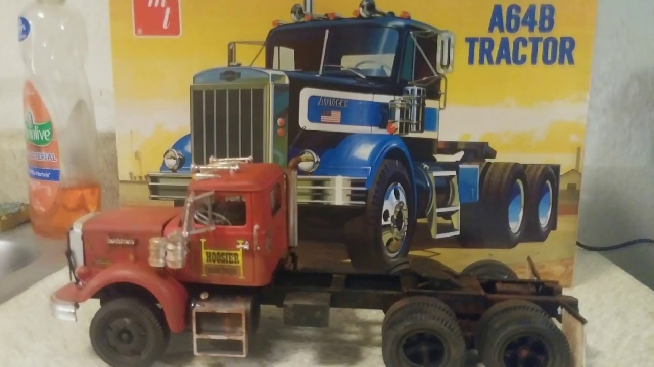 AMT AUTOCAR A64-B SEMI TRACTOR BUILD COMPLETE!!