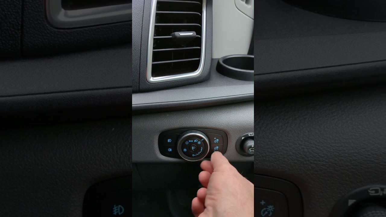 2023 Ford e-Transit light switch explained