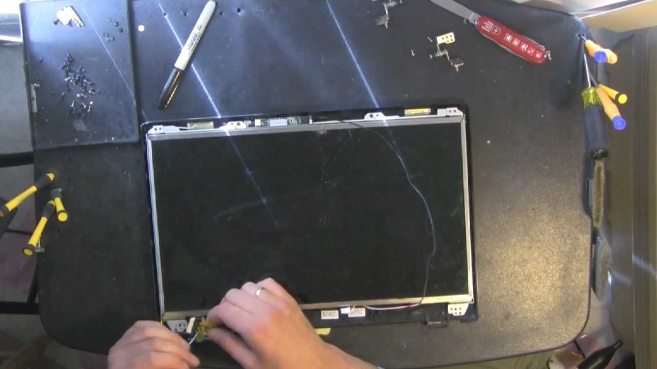 SAMSUNG R610 take apart video, disassemble, how to open disassembly