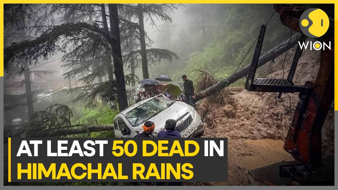 India: Heavy rains batters Himachal Pradesh; Uttarakhand