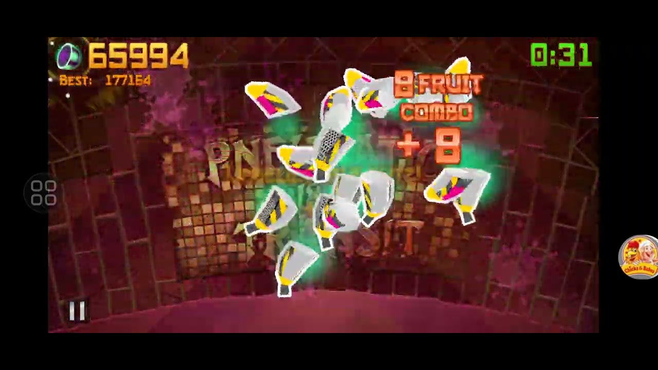 Fruit Ninja Hack V7 (5G) ReGameplay