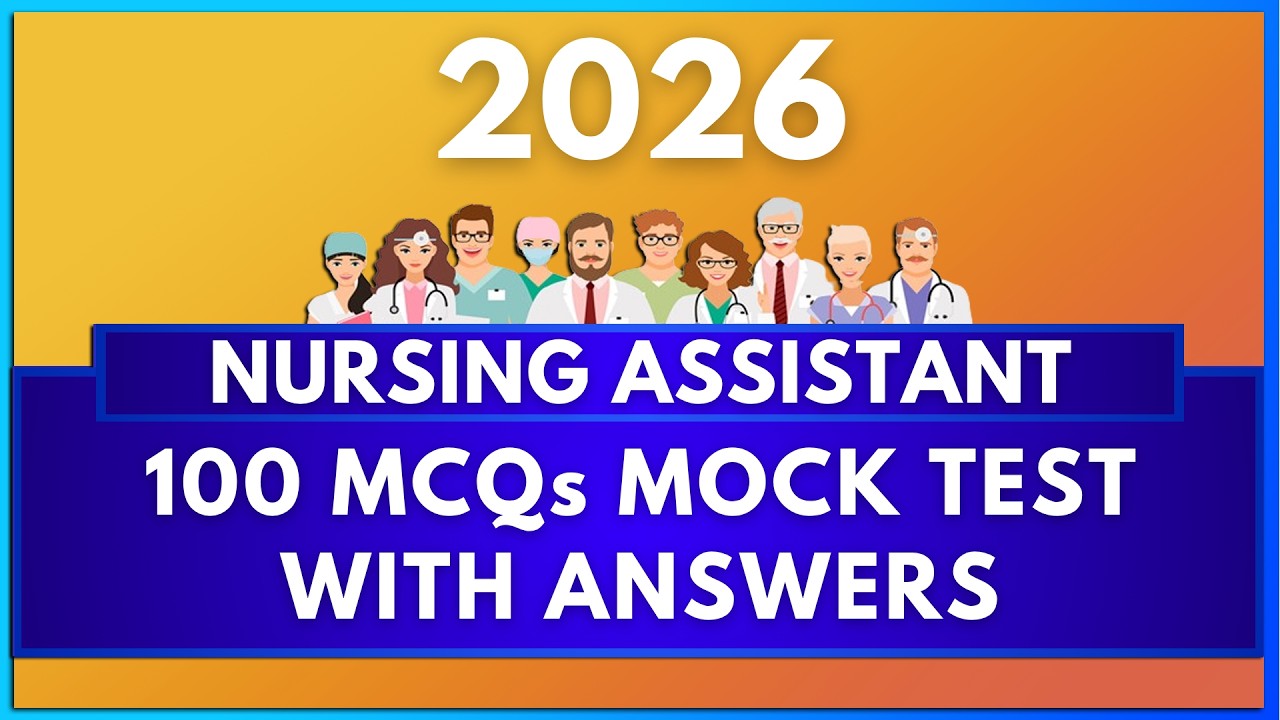 NURSING ASSISTANT (NURSE AIDE) PROMETRIC 2026 MOCK TEST - 01 | MIHIRAA