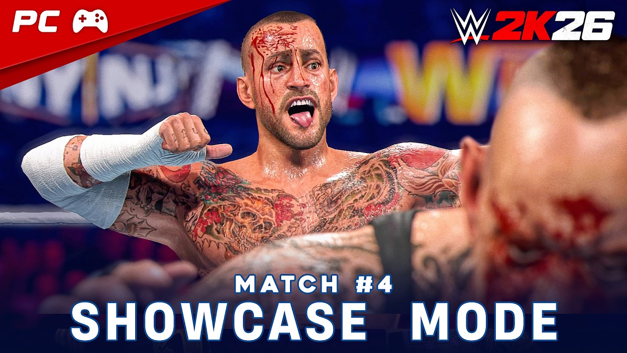 WWE 2K26 CM Punk Showcase Match 4: CM Punk vs Undertaker (WrestleMania 29) ALL OBJECTIVES