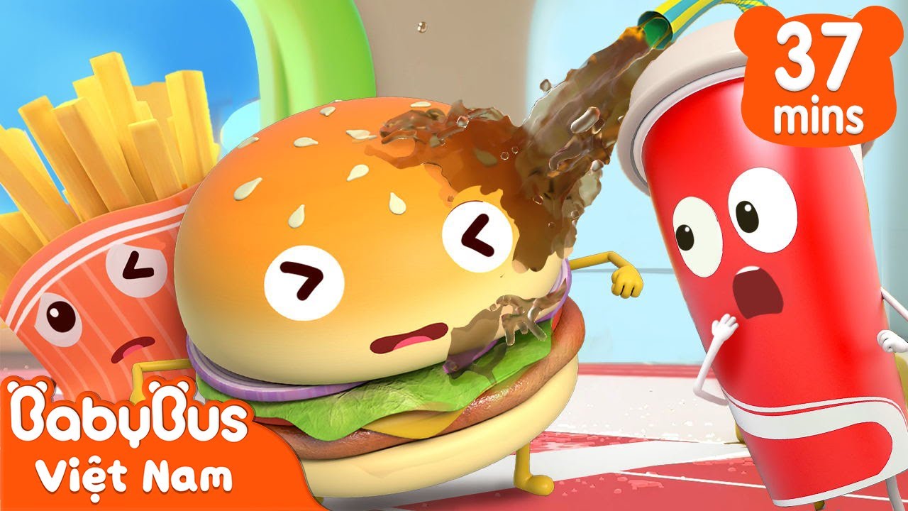 Người bạn mới Cola | Hamburger và những người bạn | Hoạt hình thiếu nhi vui nhộn | BabyBus