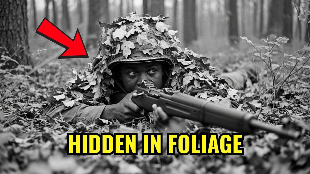 Germans Never Imagined How One Black Sniper’s Camouflage Method Would Kill 500 of Their Soldiers