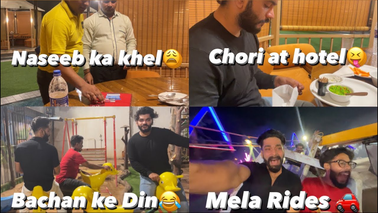 Naseeb Ka Khel, Pay by card's 😂 | Mela Rides | Free mai Khana | Fokats | Abresh & Zeeshan