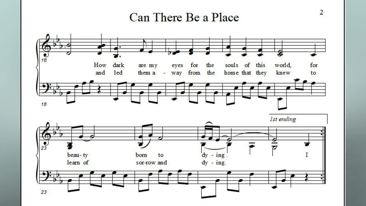 Easter sheet music 