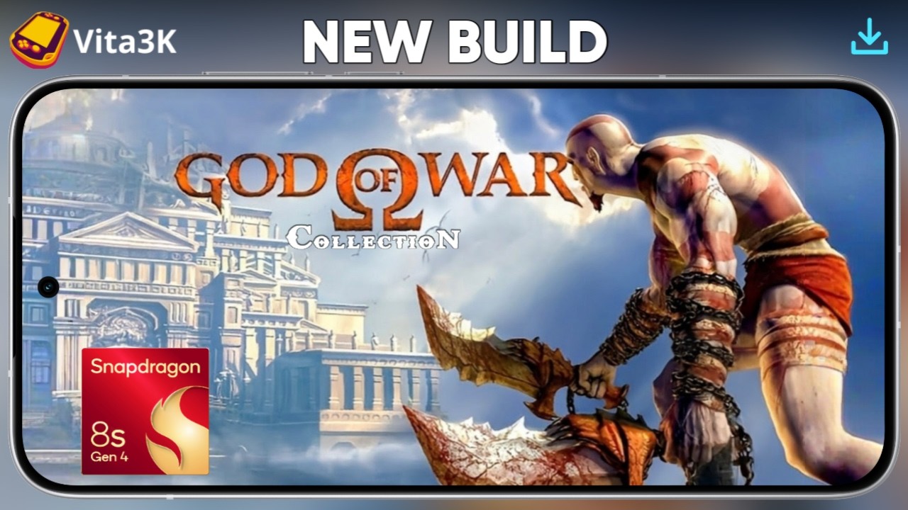God of War Collection on Android - New Vita3K Build (60 FPS) | Tested on SD 8s Gen 4