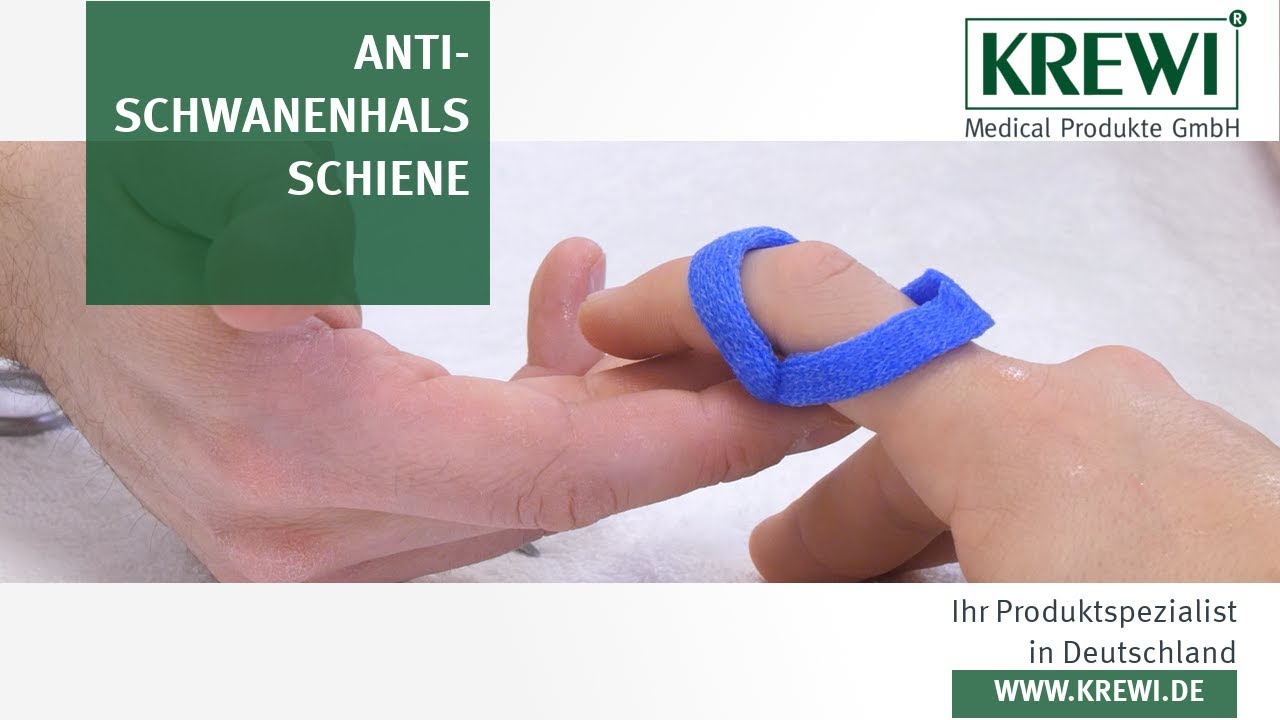 2. Anti-Schwanenhals-Schiene/ Schwanenhalsring | Schwanenhalsdeformität | Ergotherapie