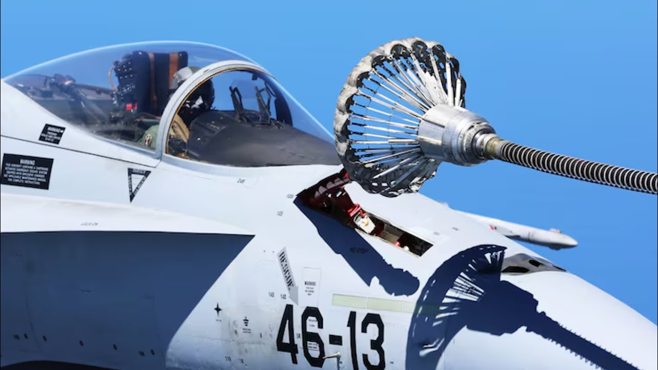DCS World / First air refuel