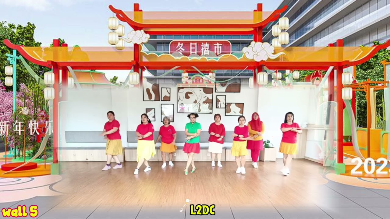 Gong Xi Da Jia Line Dance #choreo @PhinSari (INA)#chinesnewyear #beginnerlevel 