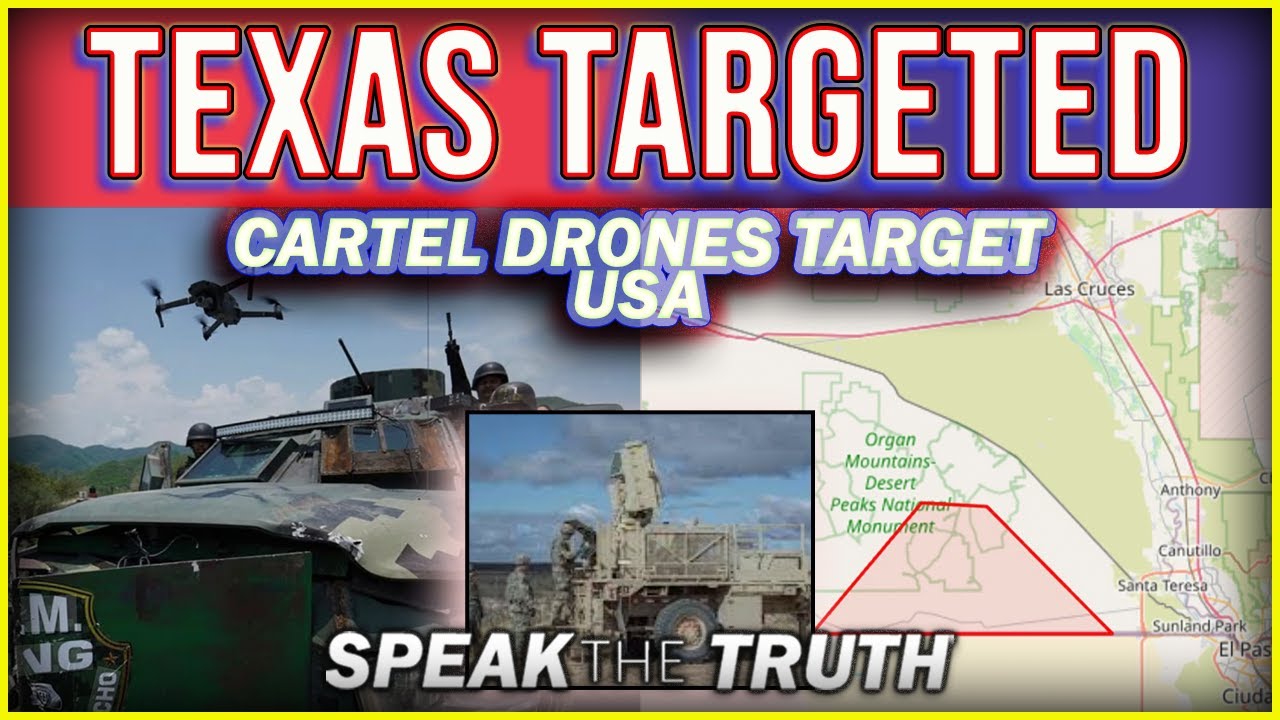 BREAKING: Cartel Drones Enter USA Near El Paso | Threat Lifted