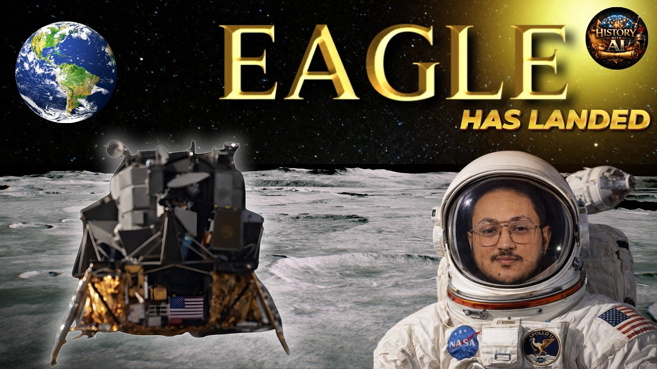 The Eagle Has Landed” | Apollo 11 Moon Landing (AI Cinematic Recreation)