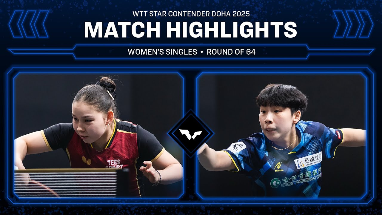 Anna Hursey vs Tsai Yun-En | MS R64 | WTT Star Contender Doha 2026