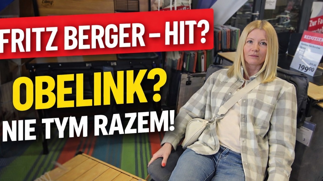 Nie jedziemy do Obelink?! Sprawdzamy Fritz Berger w Witten 🚐. Część Pierwsza!