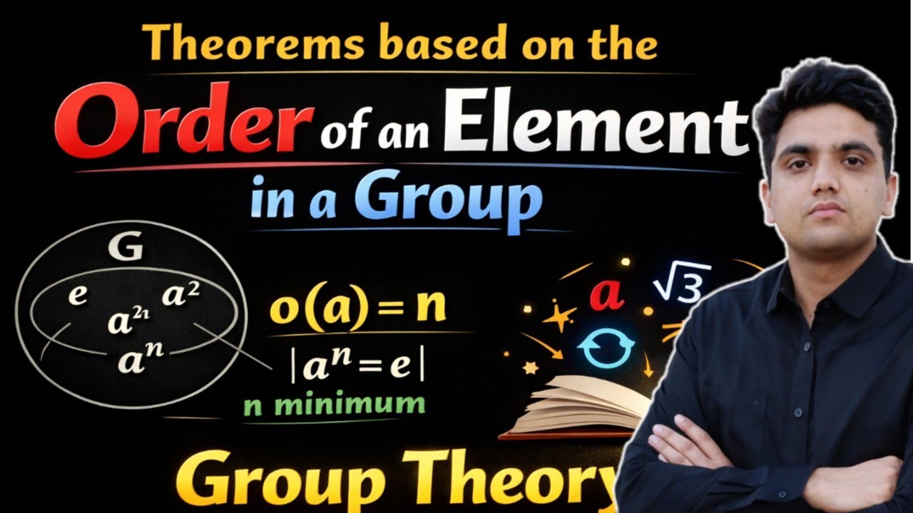 Theorems based on the Order of an element in a group | Group Theory 