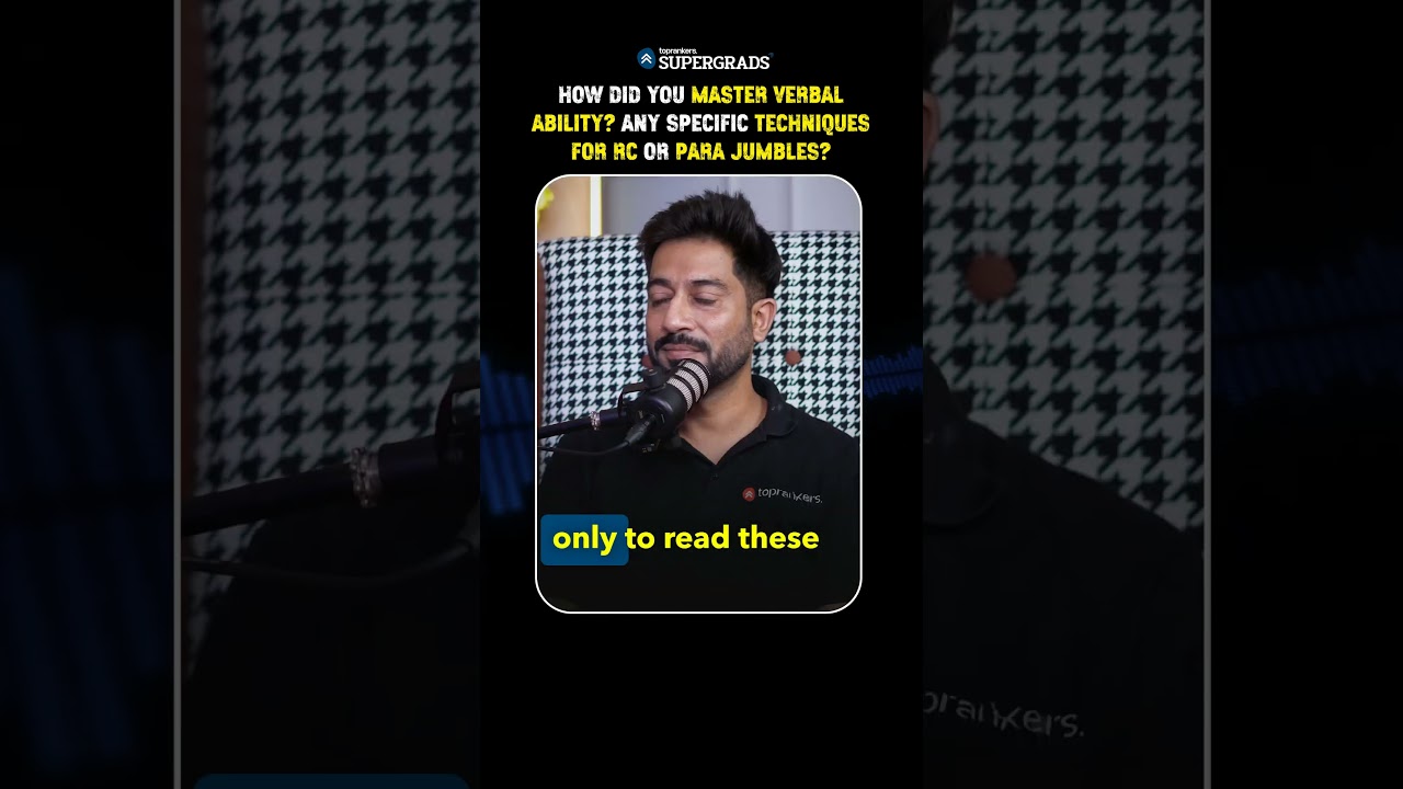 AIR 3 in IPMAT Indore!🔥| Raghav Reveals His Verbal Strategy for RC & Parajumbles 🧠📚| #shorts