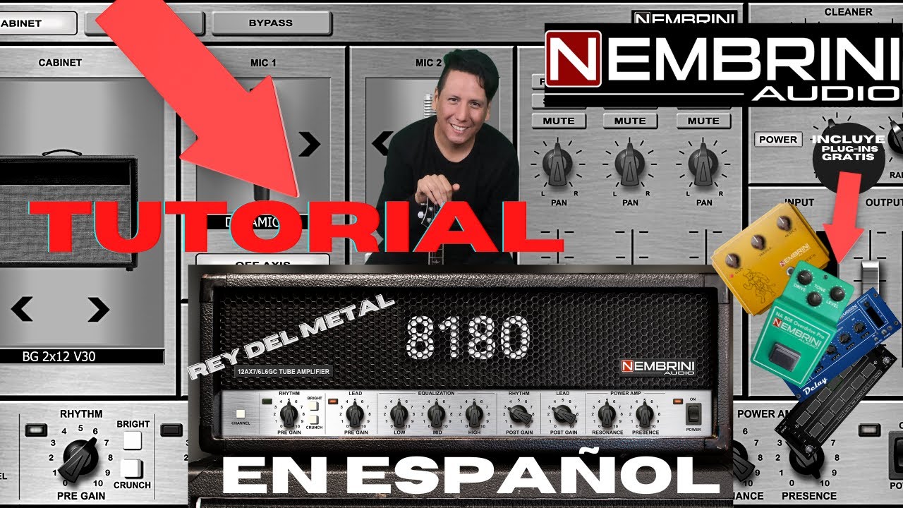 Nembrini Audio 8180 -Tutorial a fondo  + Plugins gratuitos de Nembrini