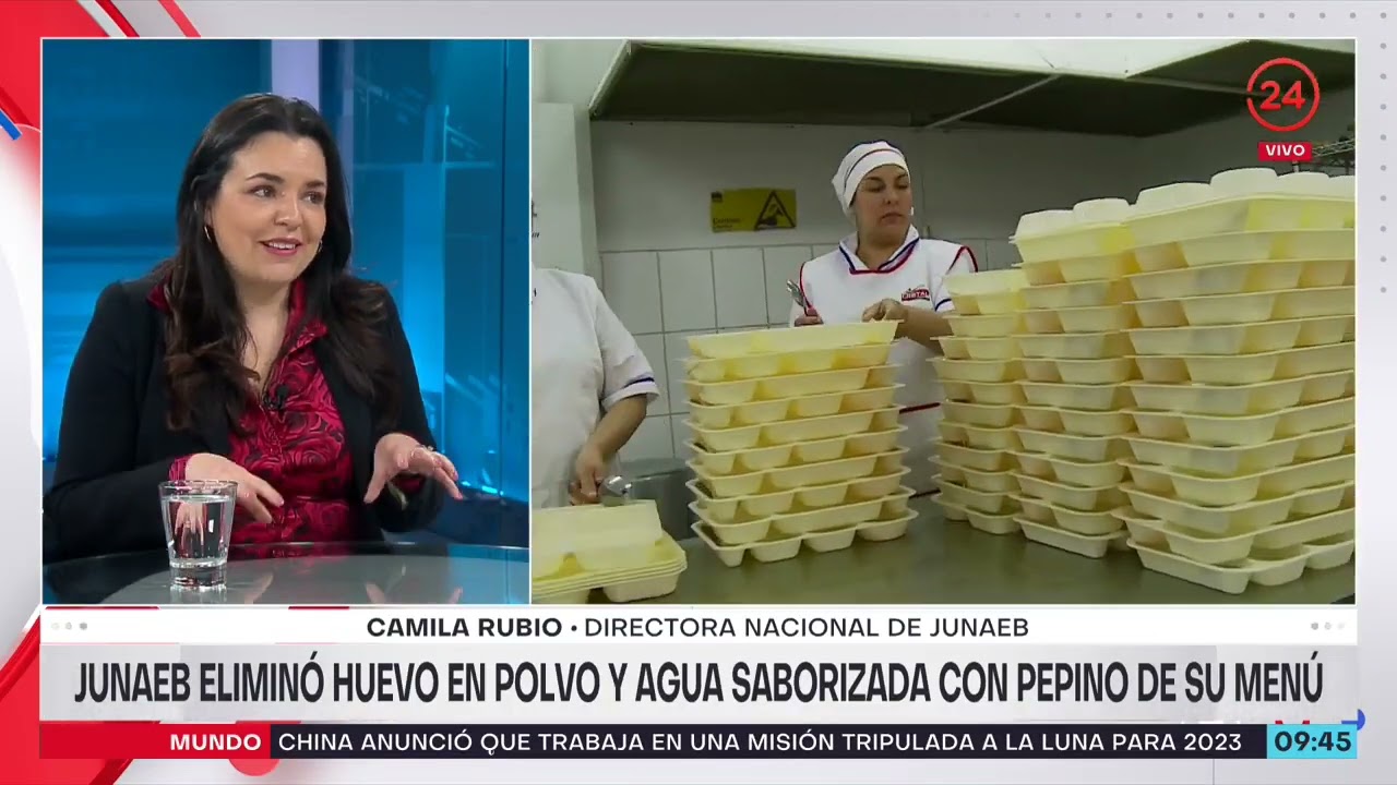 Directora de Junaeb por cambios en menú: 
