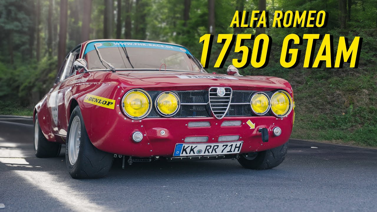 Onboard: Alfa Romeo 1750 GTAm racing on the Nürburgring