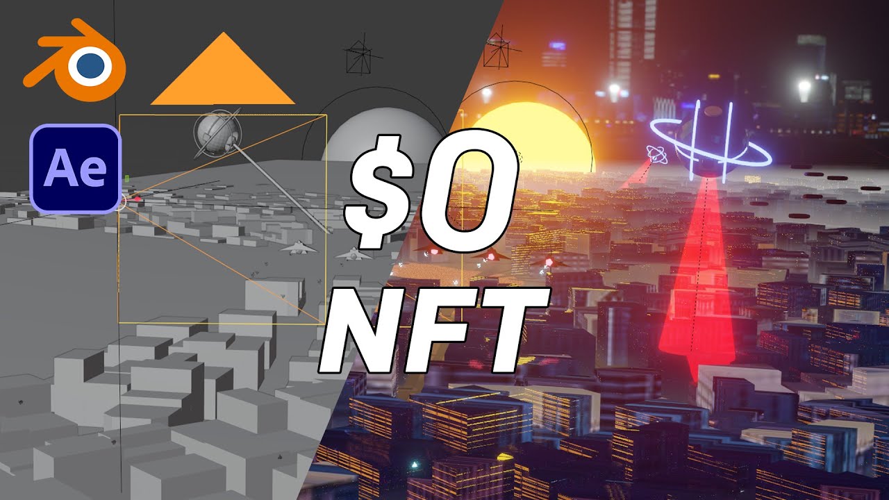 How to Make ZERO DOLLARS ($0) on NFTs - Blender & After Effects