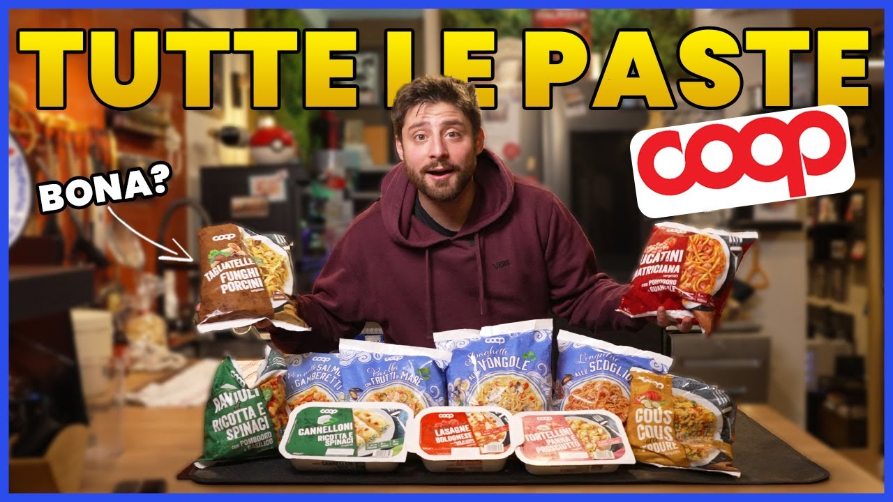 PROVO TUTTE le PASTE SURGELATE della COOP | PRATTQUELLO