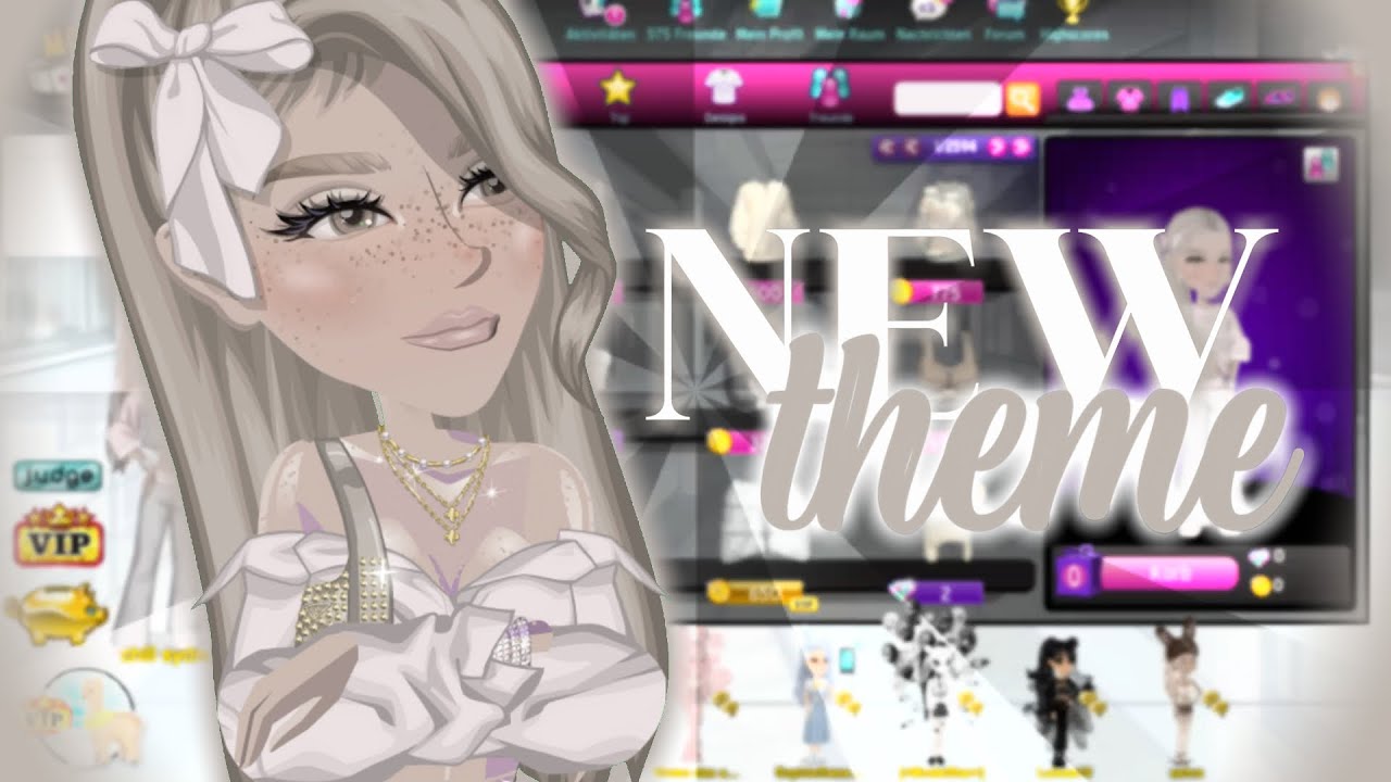 new theme, new look • bunny bot | moviestarplanet |sydney msp
